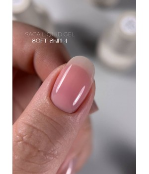 Гель Saga professional LIQUID SOFT SKIN №04, 15 мл